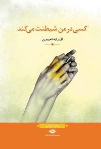کتاب کسی در من شیطنت می‌کند اثر افسانه احمدی